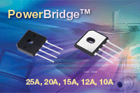 Vishay新型增強型PowerBridge整流器系列