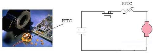 PolySwitch器件保護電機和驅(qū)動電子電路，