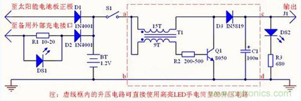 微型太陽能供電板DIY，給手電筒收音機(jī)供電