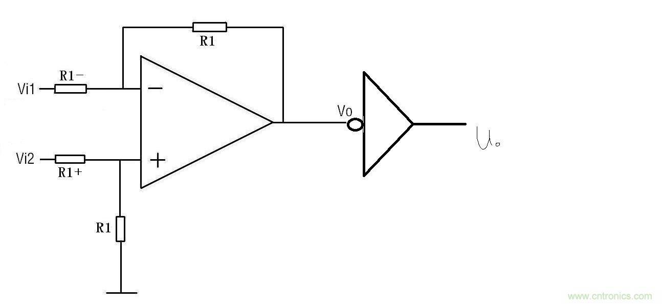 差動(dòng)放大電路，差動(dòng)放大電路圖