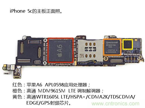 內部能否出“彩”？“五彩機身”iPhone 5C拆解揭秘