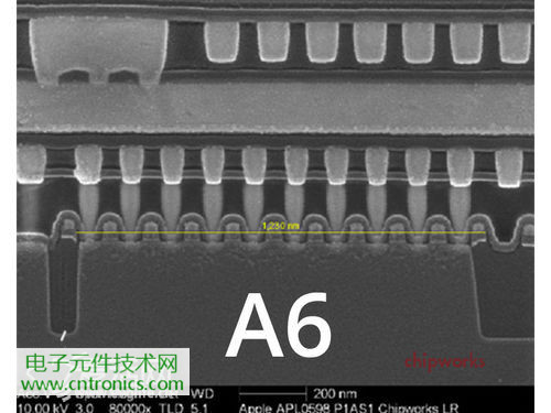 iPhone 5S芯片級拆解，顯微鏡下的A7處理器揭秘