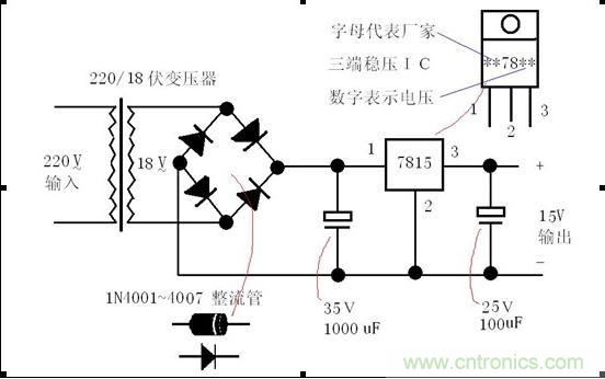 四個(gè)二極管為什么要這么接