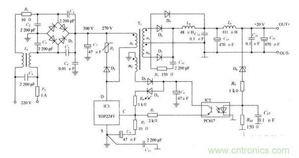 低噪聲開關(guān)電源電路設(shè)計