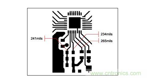 一個(gè)緊湊的PCB布局，寄生效應(yīng)會(huì)對(duì)電路產(chǎn)生影響。