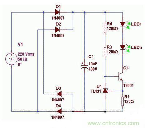 LED電源次級恒流的經(jīng)典電路總結