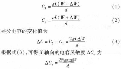 微機械、雙軸的電容式加速度傳感器的“升級再造”