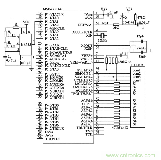 一款單片機(jī)熱門電阻溫度測(cè)量系統(tǒng)電路的設(shè)計(jì)