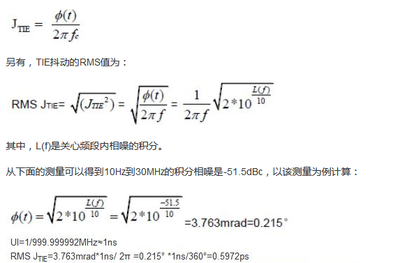 探討時(shí)鐘抖動(dòng)和相位噪聲的測量方法