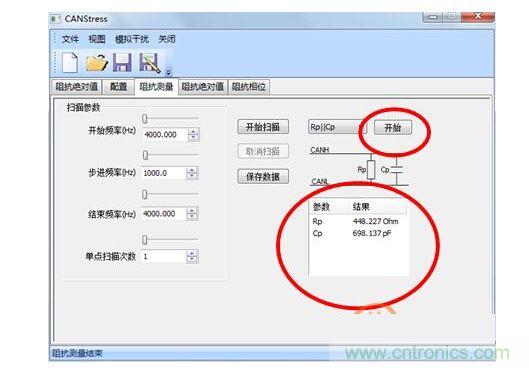 阻抗測(cè)量測(cè)試出Cbusin1