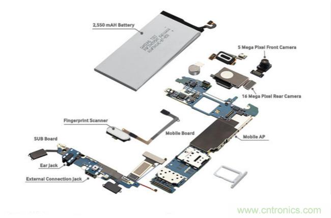 拆解三星Galaxy S6/S6 Edge，網(wǎng)友大呼“有料”！