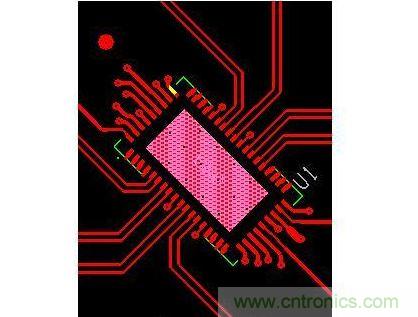 小間距QFN封裝PCB設(shè)計串?dāng)_抑制分析