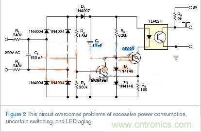 新一代LED光耦電路設(shè)計(jì)，改進(jìn)老化和能耗