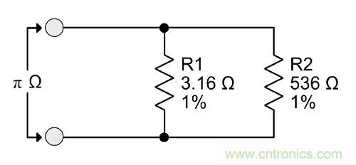 πΩ,1/(2π),eΩ等非標(biāo)準(zhǔn)電阻有哪些"妙用"？