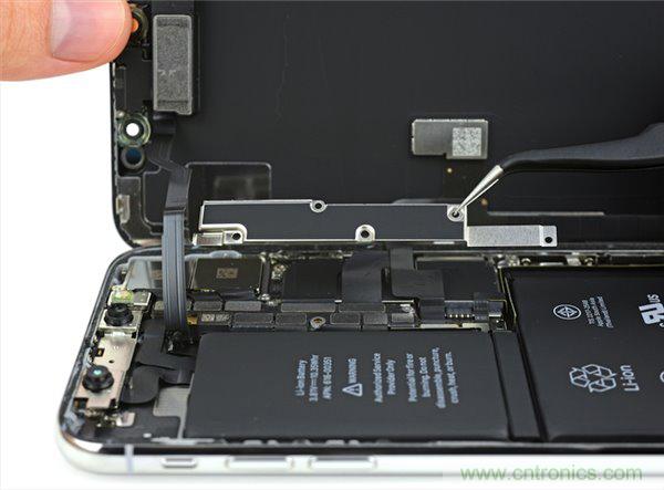 蘋果iPhone X iFixit拆解報告：雙層主板+雙單元電池