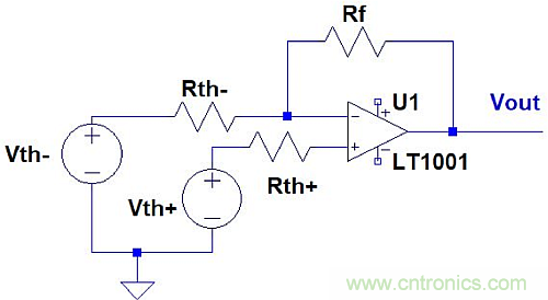 計算各種運放電路的輸出失調