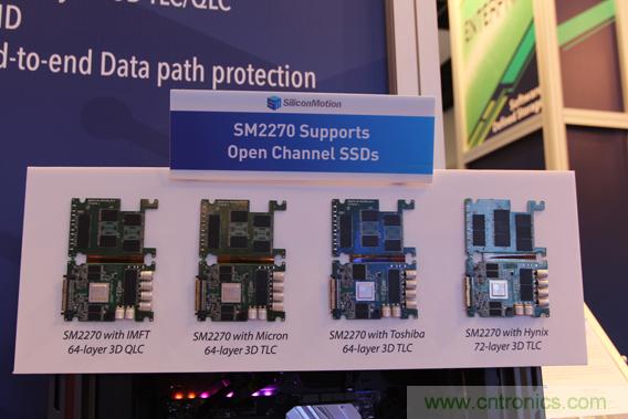 慧榮科技在2018年閃存峰會上推出全新雙模企業(yè)級SSD控制芯片解決方案