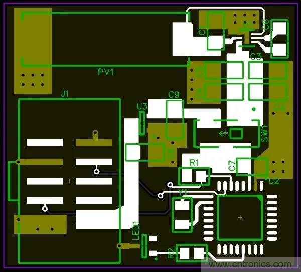 如何布局光伏電源的PCB？