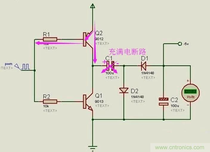 負(fù)壓是怎么產(chǎn)生的？附電路詳細(xì)分析