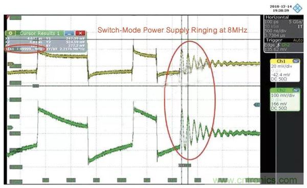 使用近場探頭探測DC-DC轉換器電磁干擾