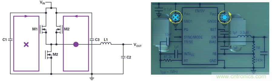 是否可以將低EMI電源安裝到擁擠的電路板上？