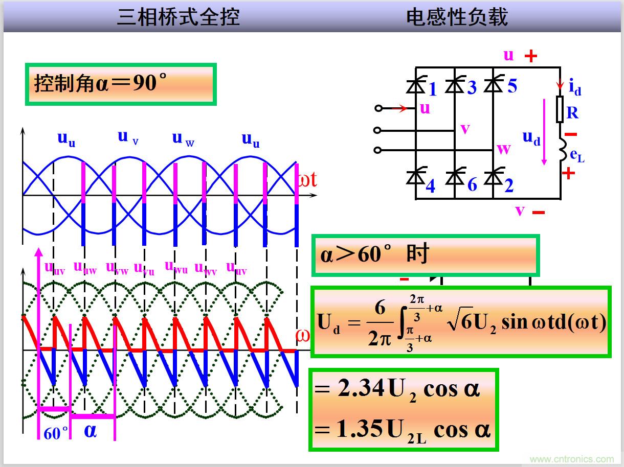 圖文講解三相整流電路的原理及計算，工程師們表示秒懂！