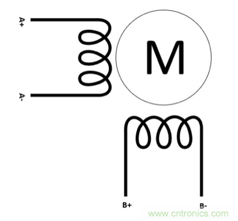 只要簡單接線配置，輕松將單級步進電機作為雙級步進電機進行驅(qū)動