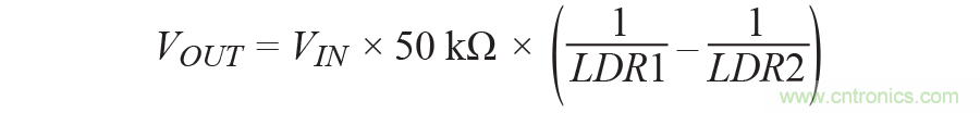 你有沒有試過用儀表放大器測量兩個光源的相對強(qiáng)度？