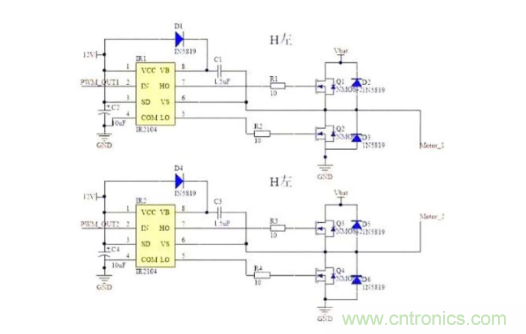 詳解PWM驅(qū)動(dòng)MOS管H橋電路