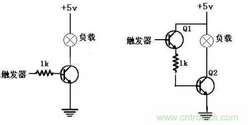 三極管開關(guān)電路設(shè)計詳細(xì)過程