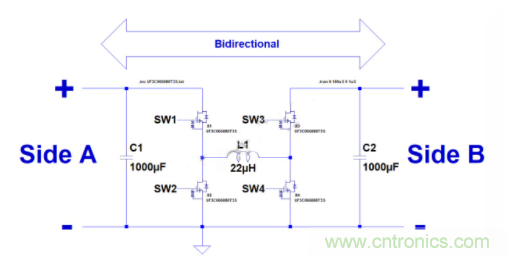 如何用碳化硅MOSFET設(shè)計(jì)雙向降壓-升壓轉(zhuǎn)換器？
