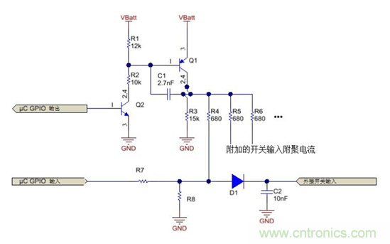 多開(kāi)關(guān)檢測(cè)接口：為實(shí)現(xiàn)更小型、更高效設(shè)計(jì)集成化功能