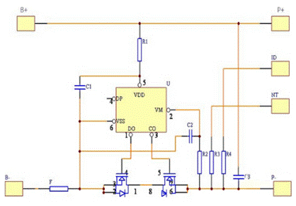 12V鋰電池保護(hù)板工作原理