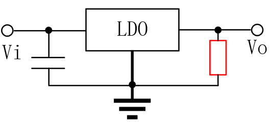 LDO輸出為什么并聯(lián)接地電阻？